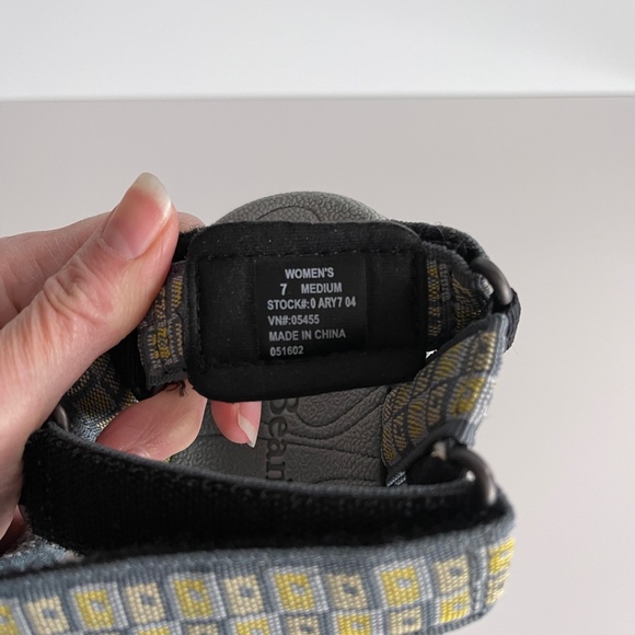 L.L.Bean NWOT‎ Katahdin Sport Sandal Gray/Gold Sz- 7 - Picture 11 of 11